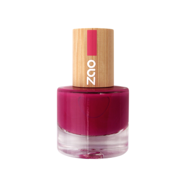 Vernis à ongles 663 Rouge Sombre Zao Make Up